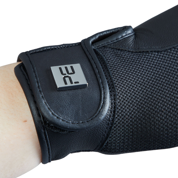 Gants D'Equitation Premier Equine "Bordoni" Noir