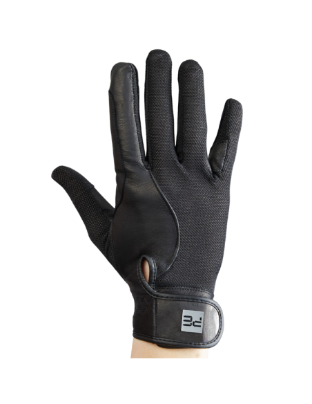 Gants D'Equitation Premier Equine "Bordoni" Noir