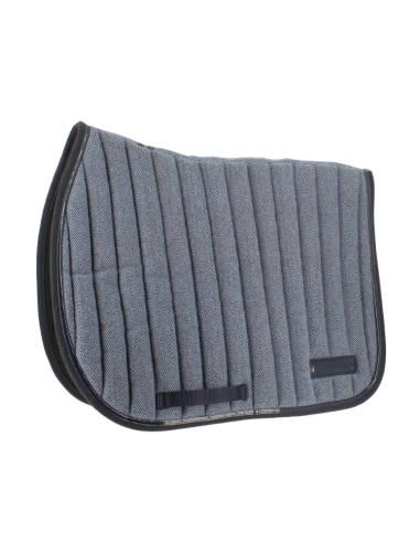 Tapis De Selle Paddock Wooltouch Gris
