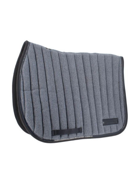 Tapis De Selle Paddock Wooltouch Gris