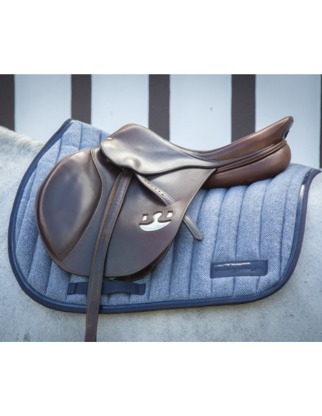 Tapis Paddock Wooltouch Bleu