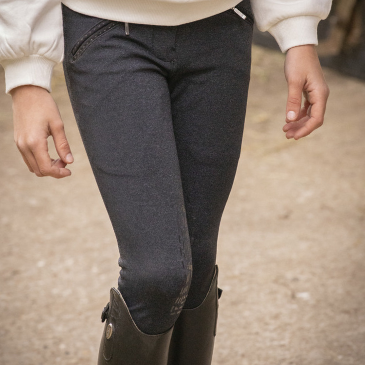 Pantalon Pénélope Romy "Eden By Pénélope" Enfant Gris Chiné