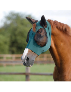 Masque Anti-Mouches Premier Equine "Comfort Tech" Vert 2