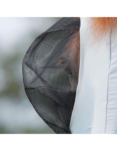 Masque Anti-Mouches Premier Equine "Comfort Tech" Xtra Gris