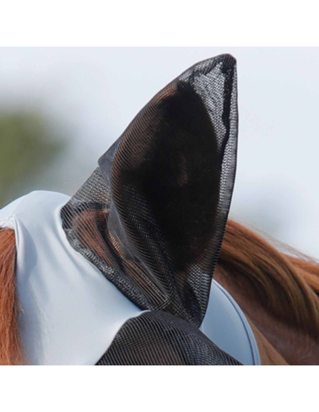 Masque Anti-Mouches Premier Equine "Comfort Tech" Xtra Gris