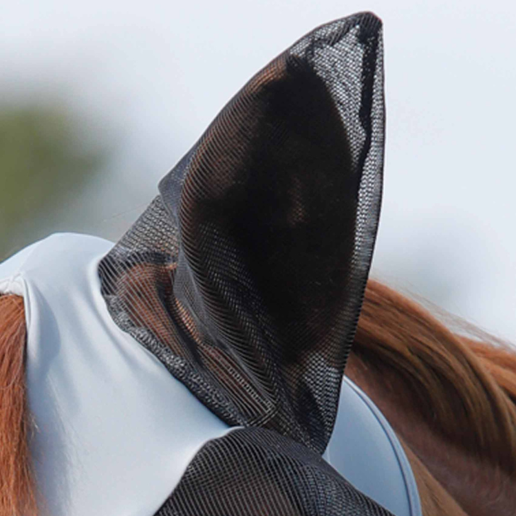 Masque Anti-Mouches Premier Equine "Comfort Tech" Xtra Gris