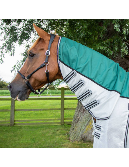Couverture Anti-Mouches Premier Equine ShowerTex Vert