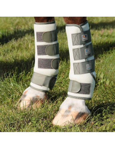 Premier Equine "Pro-Tech" Fly Boots White