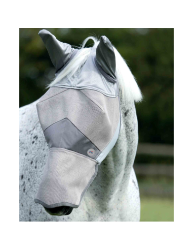 Premier Equine Buster Xtra Fly Mask Silver