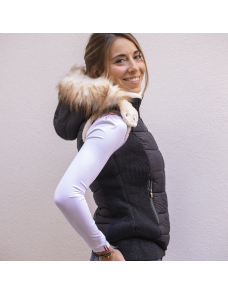 Doudoune Sans Manches Enfant Penelope "Newroge" Noir