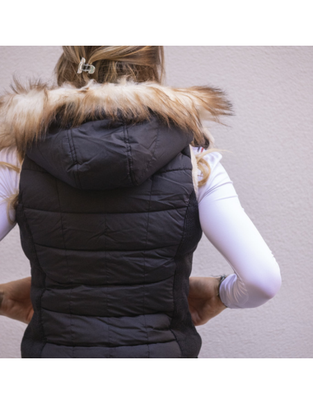 Doudoune Sans Manches Enfant Penelope "Newroge" Noir