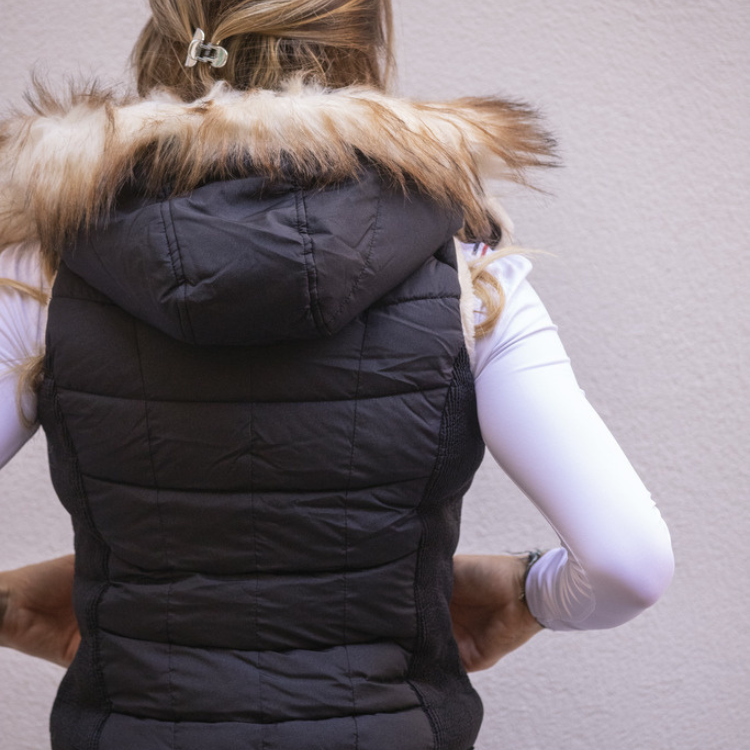 Doudoune Sans Manches Enfant Penelope "Newroge" Noir