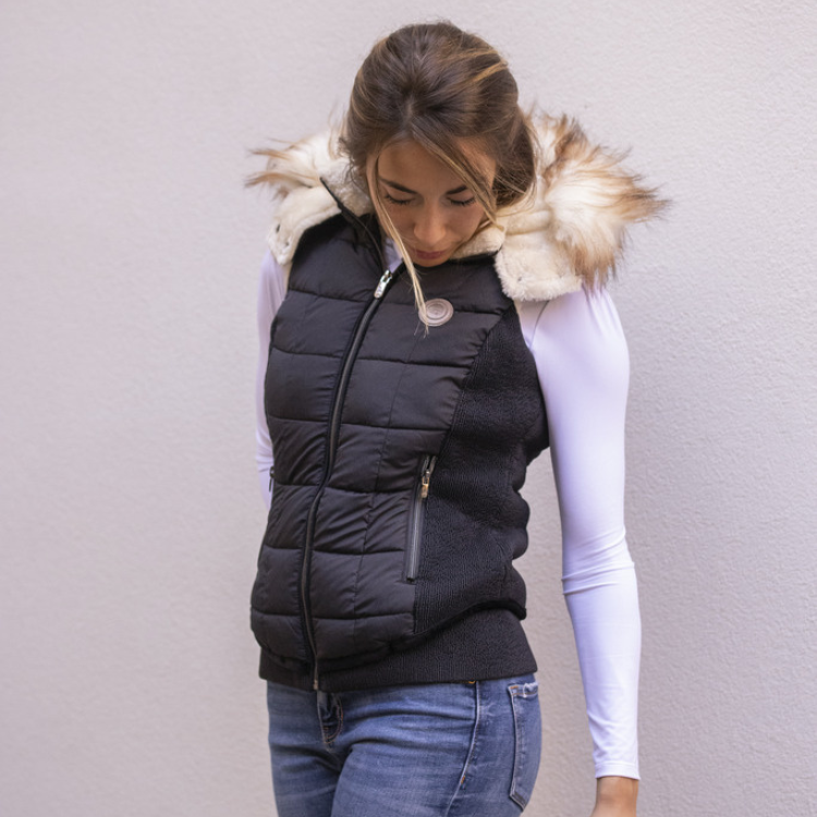 Doudoune Sans Manches Enfant Penelope "Newroge" Noir