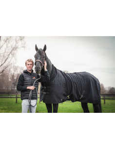 Chemise Greenfield Polaire Teddy Doublé noir