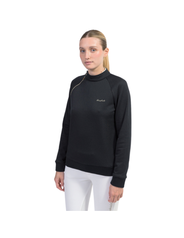 Women's Samshield sweatshirt Ella FW23 BLACK/CHAMPAGNE