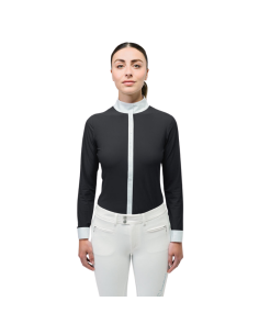 Chemise Samshield Julia Crystal Leaf FW23 NOIR