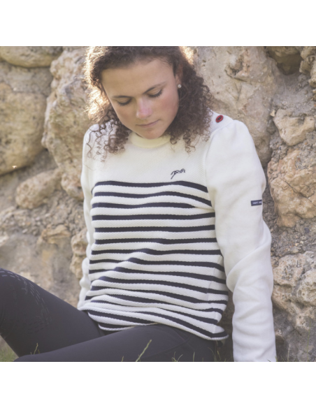 Pull Penelope "Maëlle" Ecru