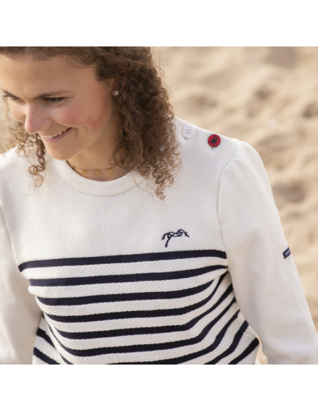 Pull Penelope "Maëlle" Ecru