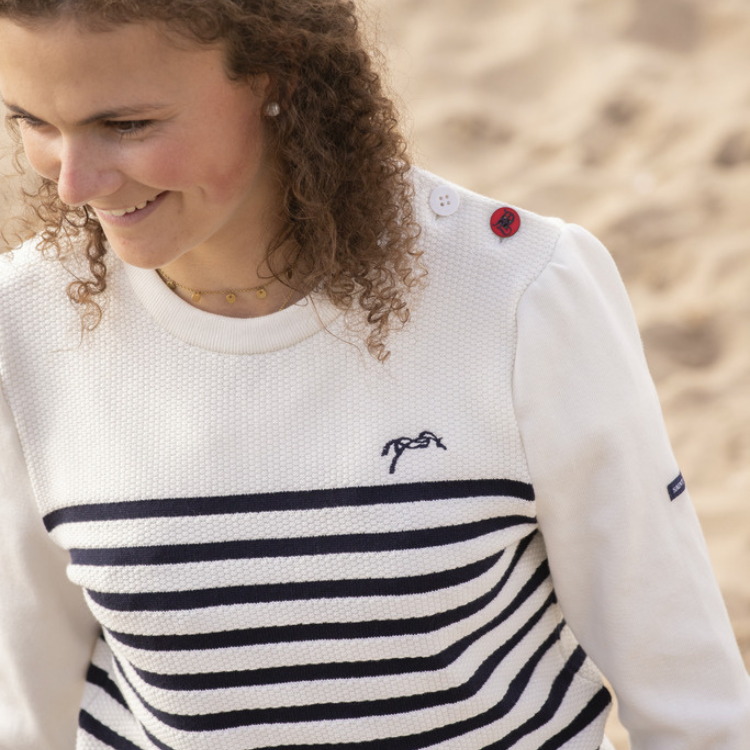 Pull Penelope "Maëlle" Ecru