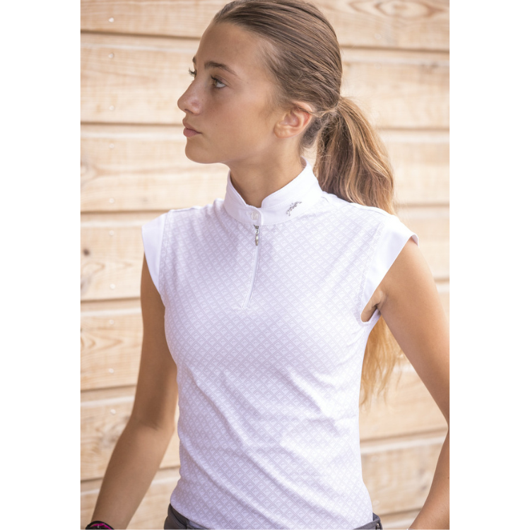 Polo Enfant Penelope "Seville" Blanc