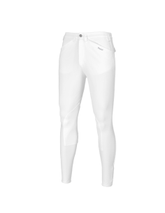 Pantalon Pikeur Rodrigo Patch Genou blanc
