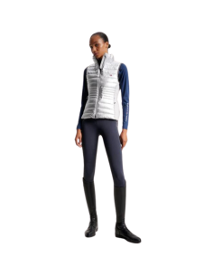 Blouson Sans Manches Tommy Hilfiger Femme Puffer ARGENTE 2