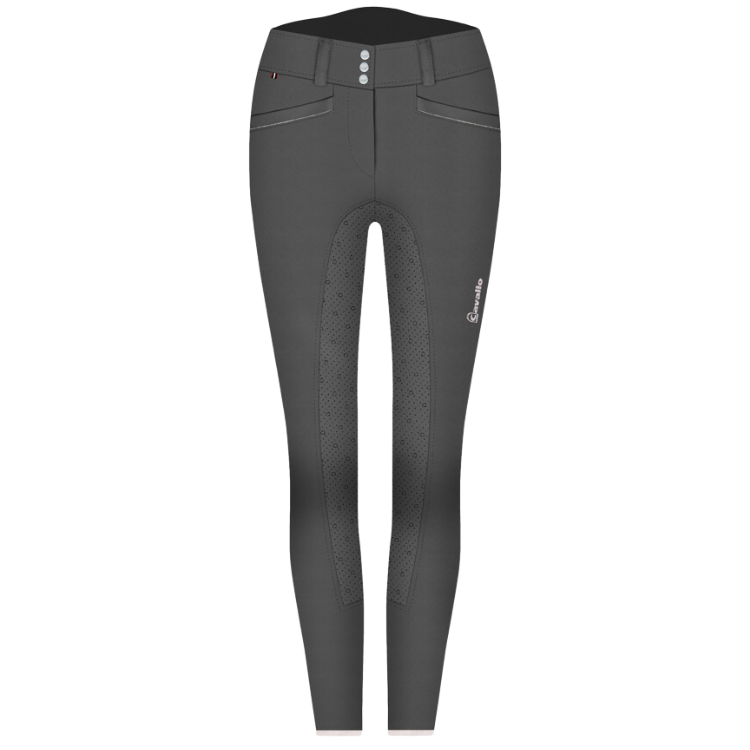 Pantalon Cavallo Femme Full Grip Cavalcia GRAPHITE