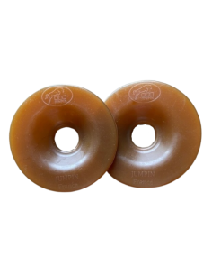 Rondelles De Mors Jump'In Caoutchouc Naturel Beige