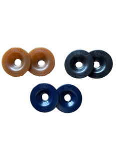 Rondelles De Mors Jump'In Caoutchouc Naturel Beige 2