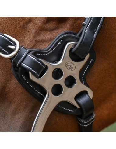 Jump'In Hackamore Protection Leather Black