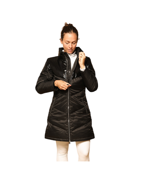 Doudoune Mi-Longue Gem Tower NOIR