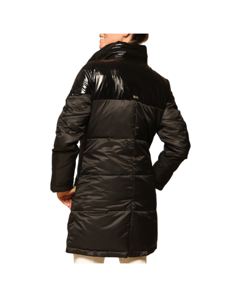 Doudoune Mi-Longue Gem Tower NOIR