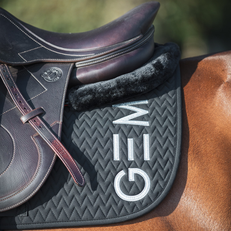 Tapis De Selle Gem Ten NOIR
