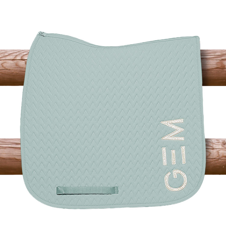 Tapis De Selle Gem Ten Dressage GRIS