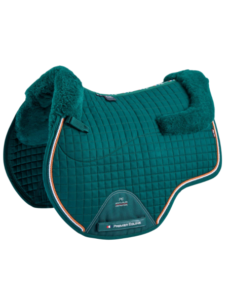Tapis De Selle Premier Equine Close Contact Jumping Vert/Vert