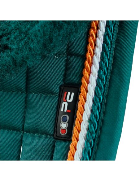 Tapis De Selle Premier Equine Close Contact Jumping Vert/Vert