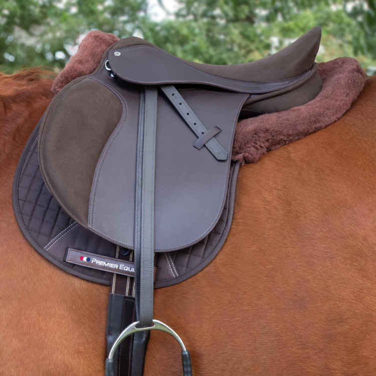 Tapis De Selle Premier Equine Hunter Marron/Marron