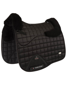 Tapis De selle Premier Equine Satin Atlantis Dressage Noir/Noir
