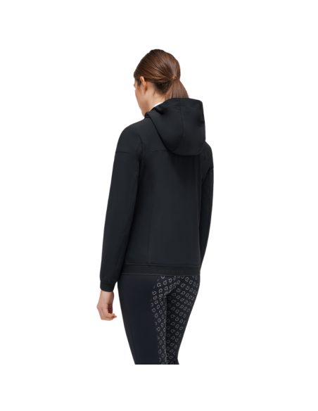 Softshell Cavalleria Toscana Velvet Hooded Full Zip