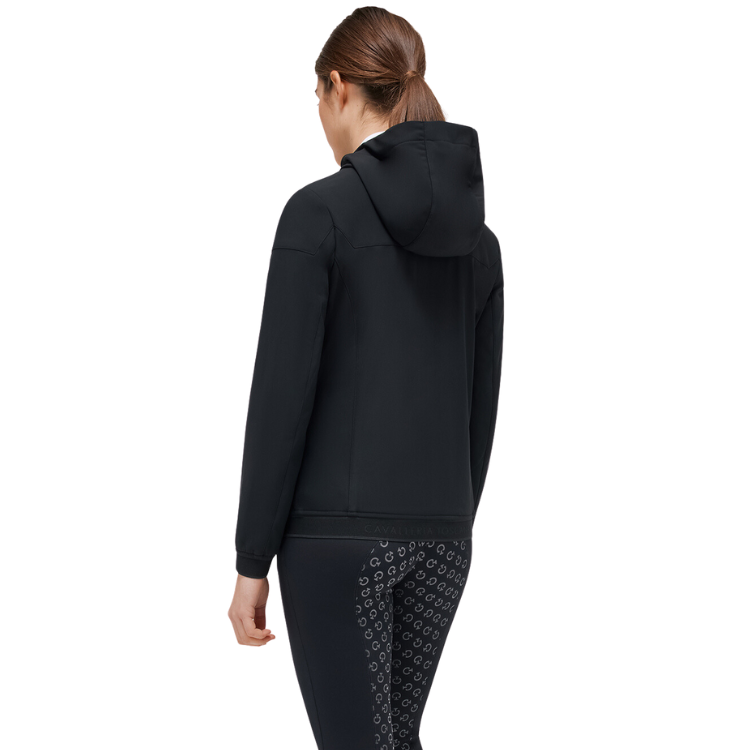 Softshell Cavalleria Toscana Velvet Hooded Full Zip