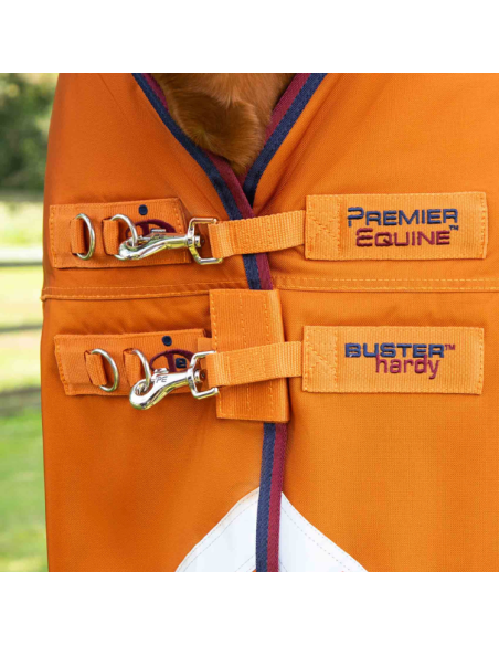 Couverture Premier Equine Buster Hardy 200g Orange