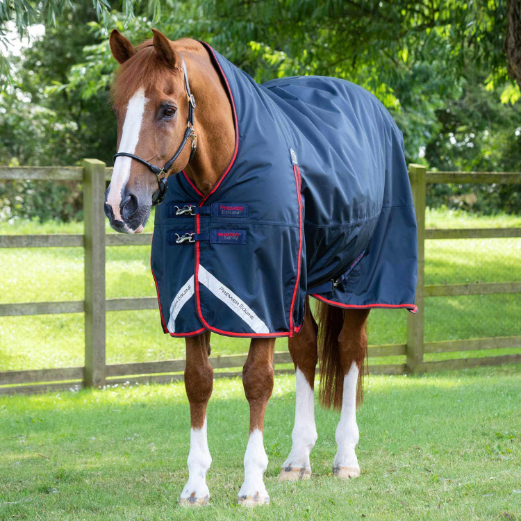 Couverture Premier Equine Buster Hardy 200g Marine