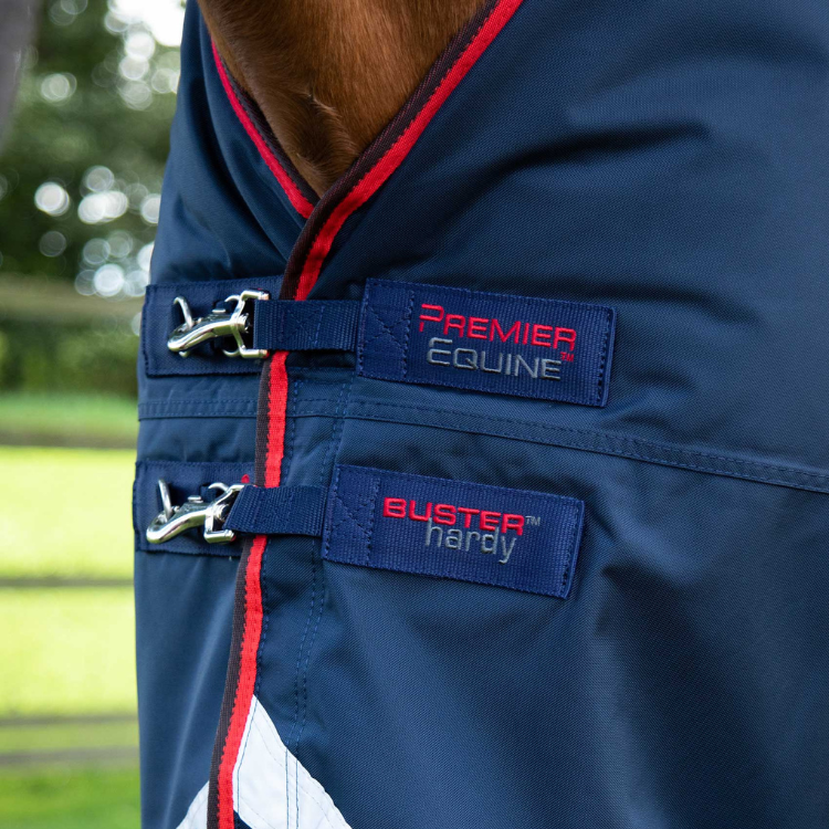 Couverture Premier Equine Buster Hardy 200g Marine