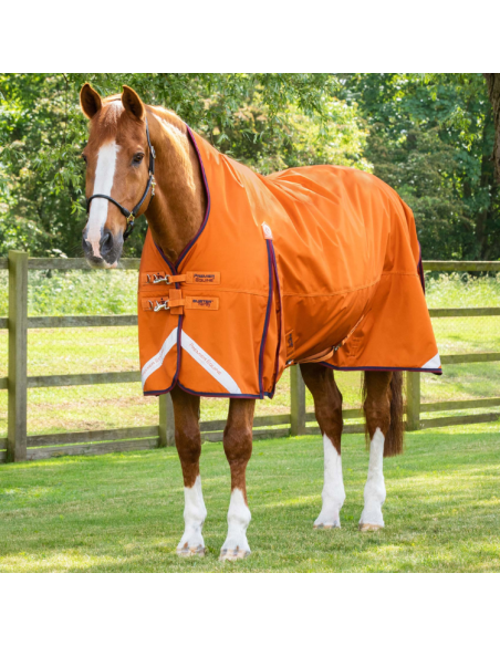 Couverture Premier Equine Buster Hardy 200g Orange