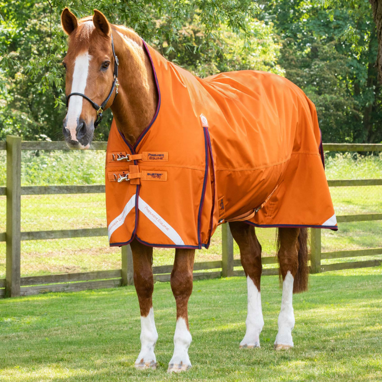 Couverture Premier Equine Buster Hardy 200g Orange