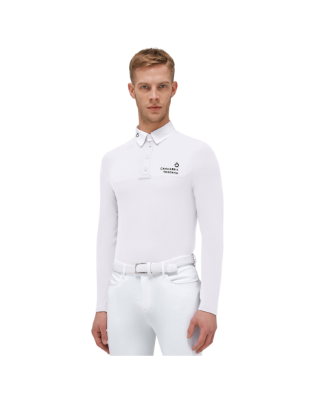 Polo De Concours Cavalleria Toscana Lightweight Jersey Fleece Homme