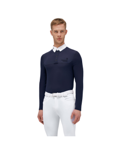 Cavalleria Toscana Lightweight Jersey Fleece Men's Show Shirt 2