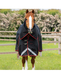Couverture Premier Equine Buster 250g Avec Couvre Cou Noir 2