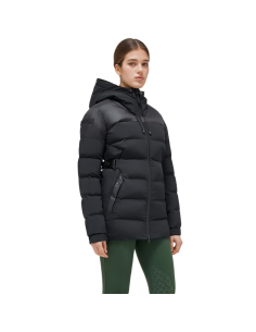 Doudoune Longue Cavalleria Toscana Hooded Nylon Puffer