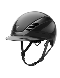 Casque Pikeur AirLuxe Chrome Petite Visière shiny midnight blue 2